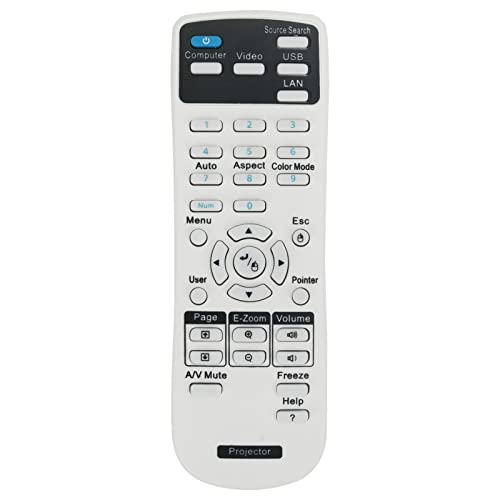 VINABTY Replacement Remote Fit for Epson Projector VS410 VS210 VS310 VS315W VS220 VS320 VS325W EX3220 EX5220 EX5230 EX6220 EX7220 VS230 VS330 VS335W 475Wi 480i 485Wi 425Wi 430i 435Wi 436Wi 421i - Image 3