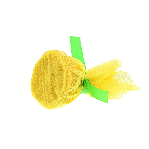 Royal Flat Yellow Lemon Wraps with Green Ribbons, Package of 1000 by Royal - Used condition - US$149.52