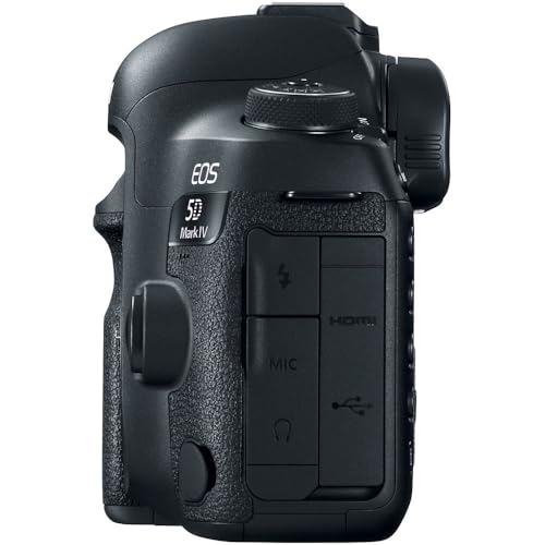 Image of Canon EOS 5D Mark IV DSLR Camera with EF 24-105mm f /4L is II USM Lens | Full-Frame 30.4MP, 4K Video, Dual Pixel CMOS AF | Professional Photography Kit (1483C010) + Canon Shoulder Bag + 64GB Card