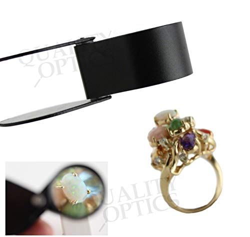 Quality Optics USA Folding Jewelers Loupe Style Pocket Magnifier - Thumbnail 2