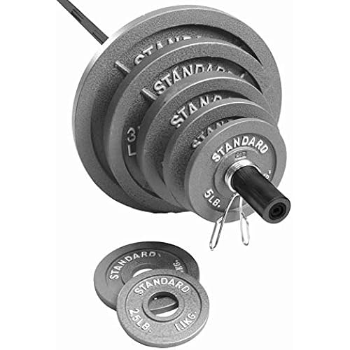 CAP Barbell 300-Pound Olympic Set (Includes 7 Feet Bar)