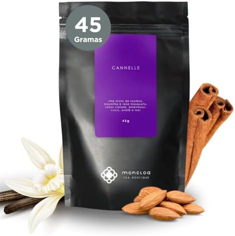 Moncloa | Chá Rooibos Cannelle Pouch 45g | Sem Cafeína | Rico em ...