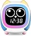 Produktbild iTOMA Addo Kinder Wecker, Sonnenaufgang/Sonnenuntergang Simulation Nachttischlampe, wachsen Kinderuhr Trainer, weiße Geräusch Schlaf Geräusche Wake Up Clock Eule CKS912
