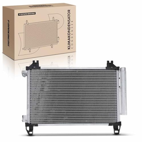 Frankberg 1x Condenseur de Climatisation Compatible avec Yaris KSP13 NCP13 NHP13 NLP13 NSP13 1.0L 1.3L 2010-2022 Yaris Camionnette/Hatchback P13 1.0L 1.3L 2012-2015