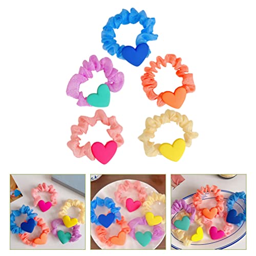 Lurrose 5PCS Girls Ponytail Titular