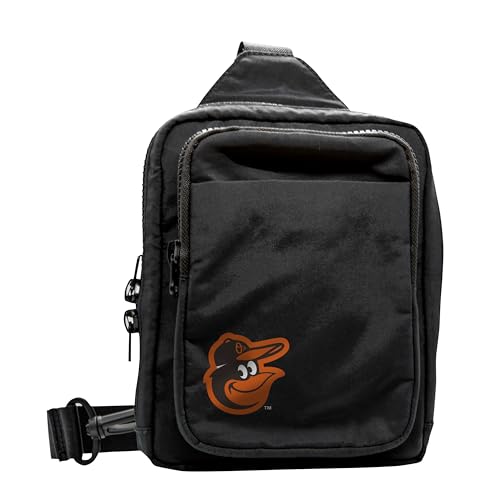 Logo Brands MLB Baltimore Orioles Dash Pack - Compact with Secure Clip