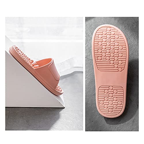 Chinelos de massagem masculinos, sandálias de spa, chinelos de acupressão, massageador de pés, chine