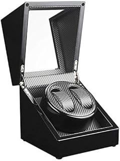WYFX Uhrenbeweger Uhrenbeweger Box Uhrenbeweger für Automatikuhren 2+0 Uhrenständer Uhren Automatikuhrenbeweger