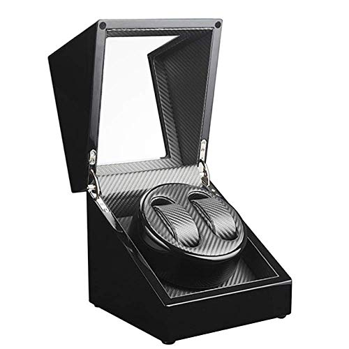 WYFX Uhrenbeweger Uhrenbeweger Box Uhrenbeweger für Automatikuhren 2+0 Uhrenständer Uhren Automatikuhrenbeweger