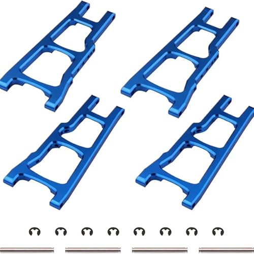 RC�A�b�p�[���A�X�C���O�A�[�� For Traxxas For Slash 4WD For Stampede 4x4 1/10 �t�����g���A�A���~�T�X�y���V�����A�[�� RC �J�[�A�b�v�O���[�h�C�����i 3655(Blue)