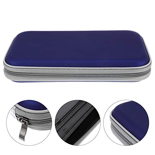 Estojo portátil de grande capacidade para DVD da VICASKY, bolsa prática para armazenamento de CD