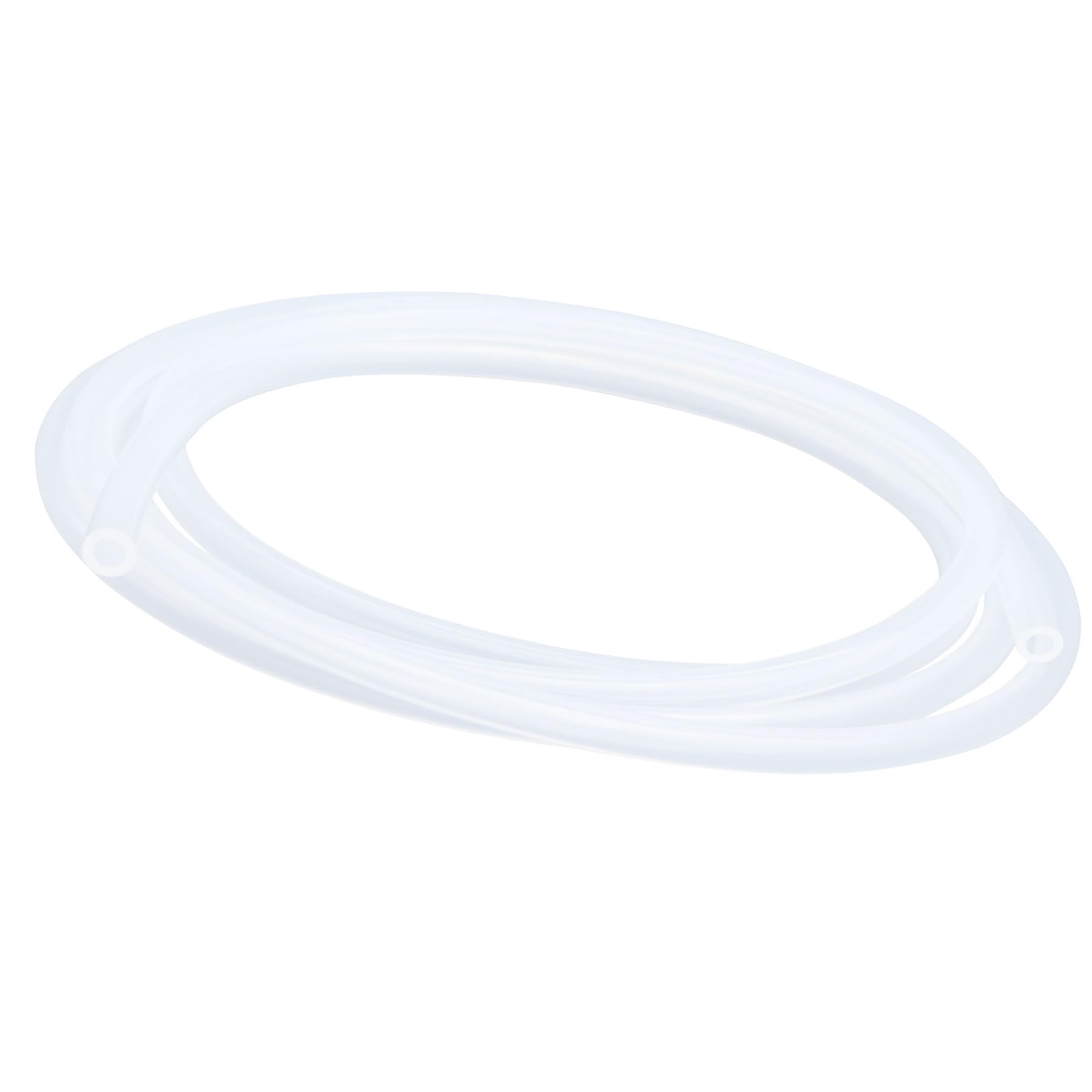 iMeistek 7mm ID x 9mm OD Silicone Tube 2.5m, Clear Flexible Food Grade Hose Air Water Pipe for Pump Transfer,Aquarium