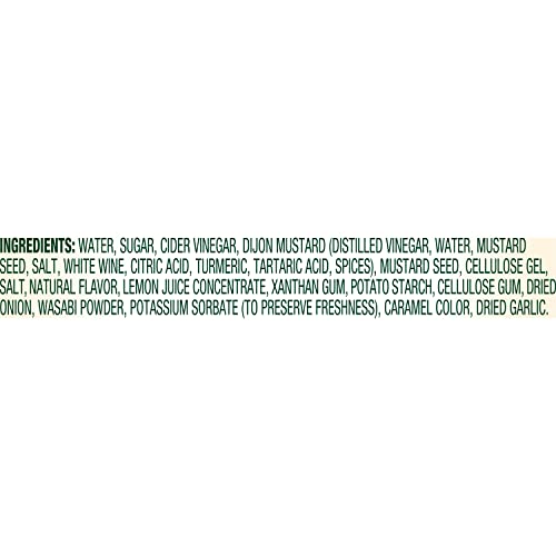 Image of Maple Grove Farms Fat Free Salad Dressing, Wasabi Dijon, 8 Ounce (Pack of 12)