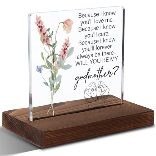 Godmother Request Acrylic Plaque