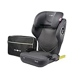 Cozy N Safe K2 i-Size High Back Booster Car Seat 100-150cm, ISOFix, Side Impact Protection, Recline Positions, Adjustable Headrest, Kids Car Seat 4-12 Years (Graphite)