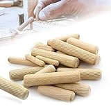 【Einfach zu bedienen】 Die kleinen handgefertigten Holzdübel haben eine zylindrische und glatte Oberfläche, jeder Holzdübel hat ein konisches Enddesign, das sehr einfach einzusetzen ist, sobald das Holz auf die entsprechende Größe gebohrt ist, das lange Holz Dübel wird perfekt sein. Einfach zu bedienen und macht seine Arbeit auch beim ersten Mal gut.