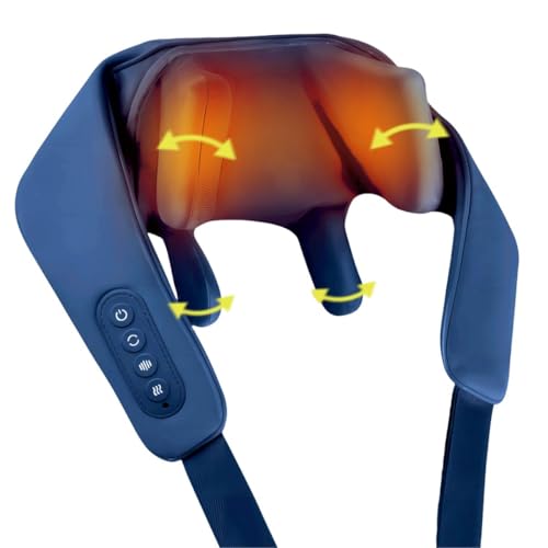 Loja Produto Massageador 18 Massageador de Pescoço Blue 6D Relaxmedic