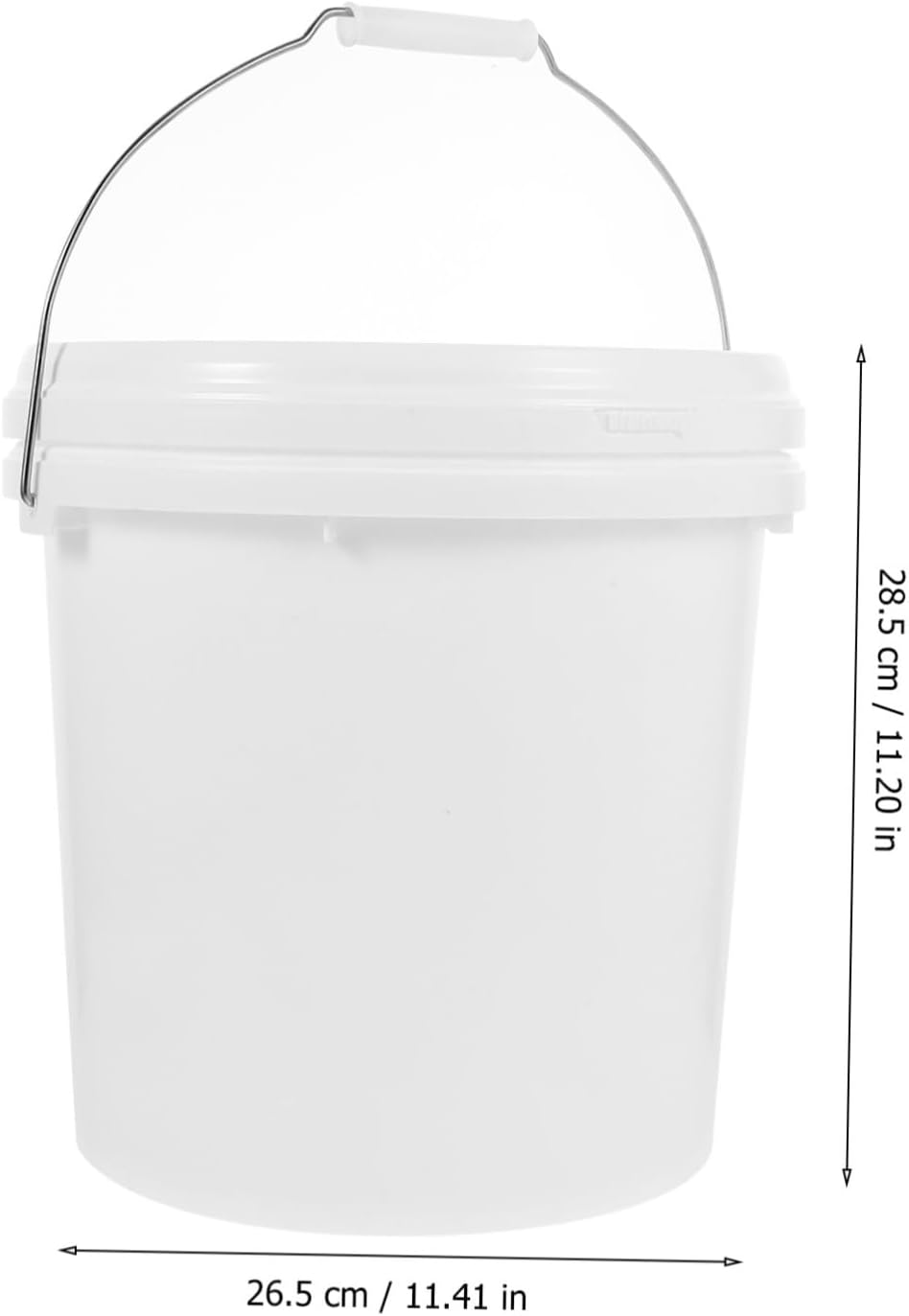 Airtight Bucket Lid and Handle Storage Container for Paint Chemicals and More Versatile Hdpe Pail for Industrial and Household Use