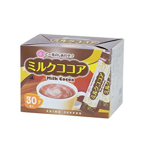 セイコー珈琲 ミルクココア 30本 箱入り