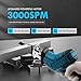 Reciprocating Saw Cordless, Variable Speed 3000 RPM Brushless Motor with 8 Saw Blades, 2 x 2.0Ah Batteries, LED Light, Tool‑Free Blade Change, Portable for Wood PVC Cutting