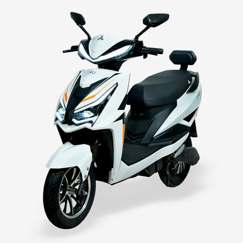 Kasthuri DLX Electric Scooter | 60–80 KM Range | 800W Hub Motor | Lithium/Lead Acid Battery | City EV Scooter-image-14