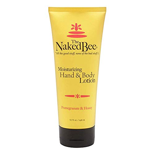 Image of The Naked Bee Nourishing Body Lotion for All Skin Types (6.7 Fl oz) - Moisture Replenishing Lotion for Dry Skin with Pomegrante & Honey