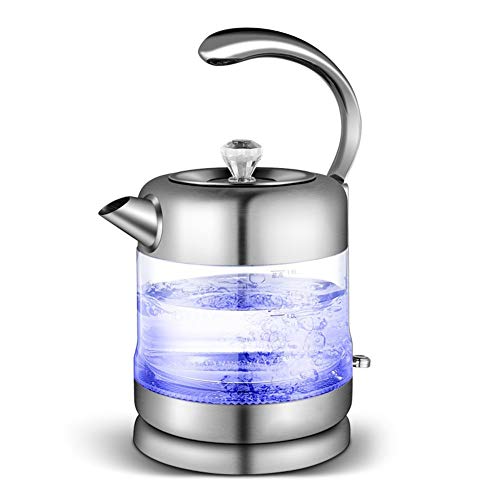 Bouilloire électrique 6L avec couvercle inox anti surchauffe pour grande famille