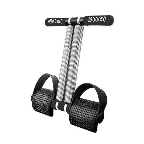 ODDISH; way to fitness Double Spring Tummy Trimmer With Comfortable Foam Grip for Men & Women | Heavy Resistance Body Toner for Abs, Arms, Legs & Core Workout | Premium Steel Fitness Equipment for