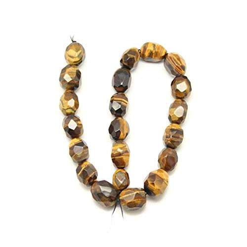 Perles Oeil du Tigre pierres précieuses nuggets facettes en vrac