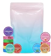 RoseFlower Shower Steamers Aromatherapy, Set of 18 Natural Bath Bombs with Lavender/Rose/Mint/Cha...