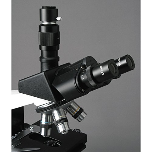 Amscope 40X-2000X Led Trinocular Biological Compound Microscope, White, T490B-Led #TOP4