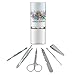 Justice League Hall of Justice Stainless Steel Manicure Pedicure Grooming Beauty Care Travel Kit