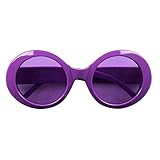Diese Party-Brille Jackie wird in der Farbe Neon Lila geliefert