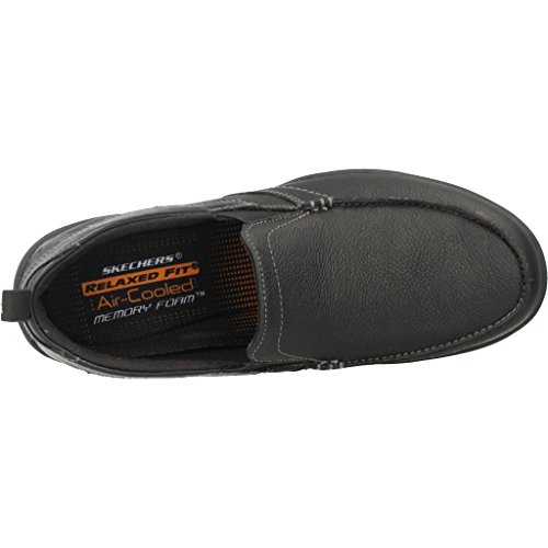 Skechers Herrenschuhe, Relaxed Fit: Harper, Forde Slipper, Schwarz, 48.5 EU – Ansicht 9