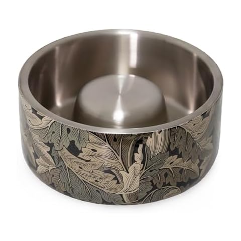Rosewood Acanthus Slow Feeder Dog Bowl Cover