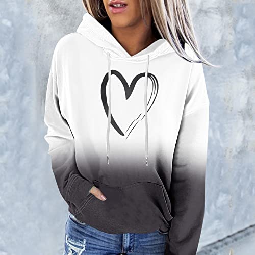 Sweat-shirt décontracté imprimé graphique tendance cordon de serrage - 3
