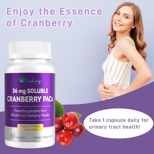 Kedicy Cranberry Pills with Whole Fruit Powder