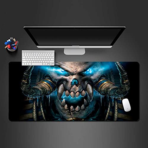 Tapis de souris XXL One Piece grand format de jeu antidérapant pour ordinateur de bureau