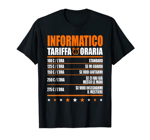 Informatico Tariffa Oraria Programmatore Software Developer