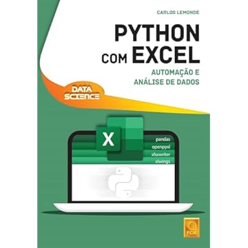 Capa do livro Python com Excel: Automação e Análise de Dados
