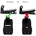Sametop Backpack Strap Mount Quick Clip Mount Compatible with Gopro Hero 13, 12, 11, 10, 9, 8, 7, 6, 5, 4, Session, 3+, 3, 2, 1, Hero (2018), Fusion, Max, DJI Osmo, Xiaomi Yi Action Cameras