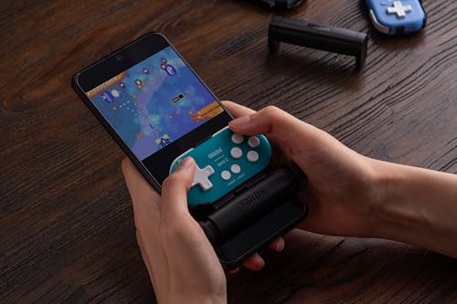 8Bitdo Zero 2 Bluetooth Gamepad Keychain Sized Mini Controller with Mobile Clip for Switch - image 6