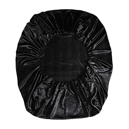 SOLUSTRE Romantic Silk Mattress Protector Fitted Cover Smooth Satin Feel for Design for Comfortable Sleep