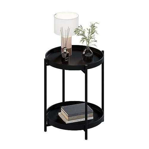 La mejor selección de Mesas de café los mejores 5. 43 MUBSON Mesa Auxiliar para Sala, Recamara o Jardín con Repisa Movible. Mesa Lateral Minimalista de 45 x 45 cm de Metal. Mesa Decorativa Breda para Casa, Oficina o Consultorio. Side...