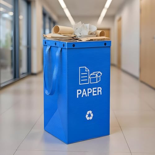 Papelera plegable para mantener el orden en el baño y dentro de armarios 3
