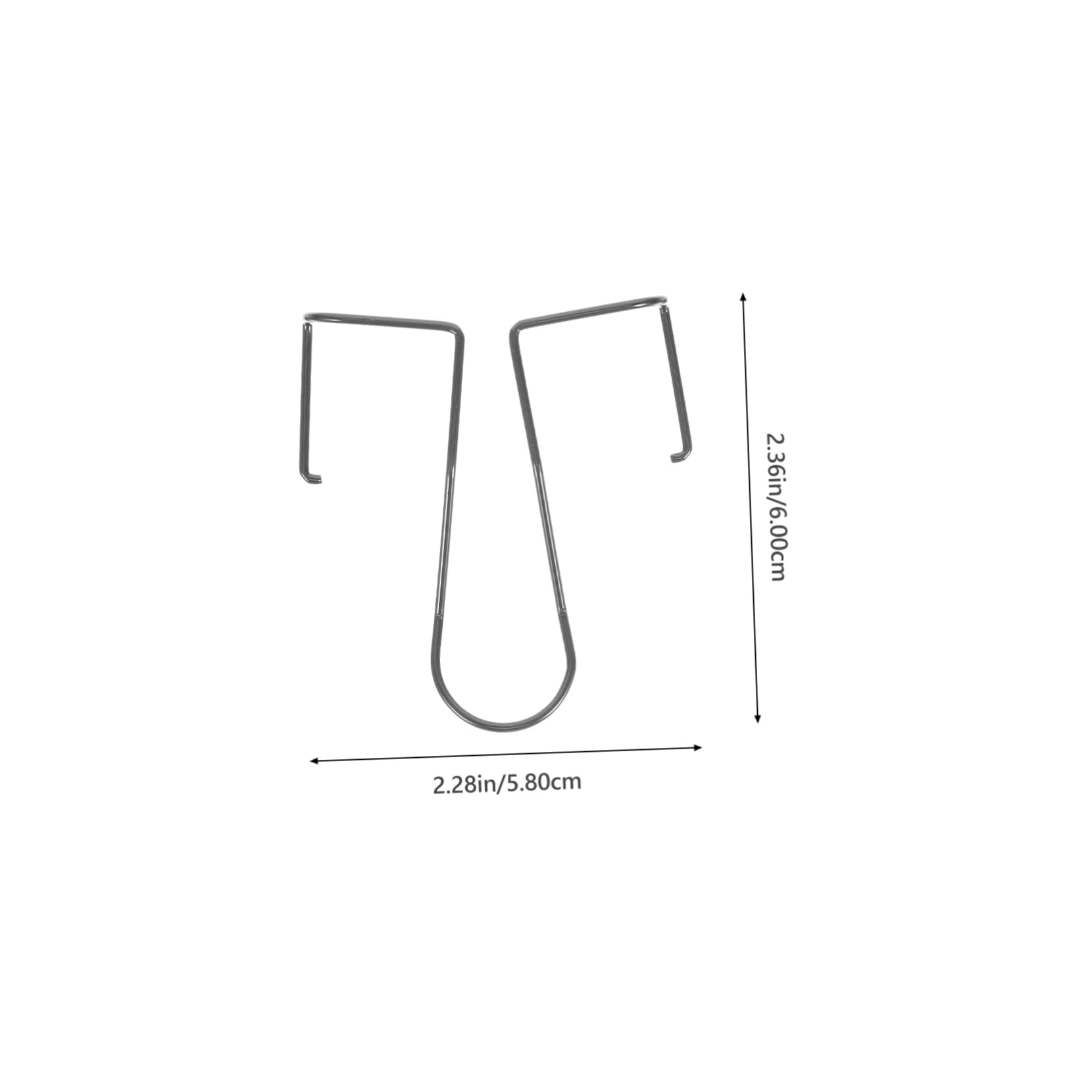 ERINGOGO Microphone Clip for Mic Belt Strap Clamps Microphone Accessories Mic Clip Metal Black