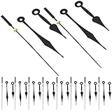 Cabilock Kunststoff Uhrzeiger 10 Satz Filigran Leicht Robust für Selbstgemacht Wanduhr Ersatz und Bastelprojekte