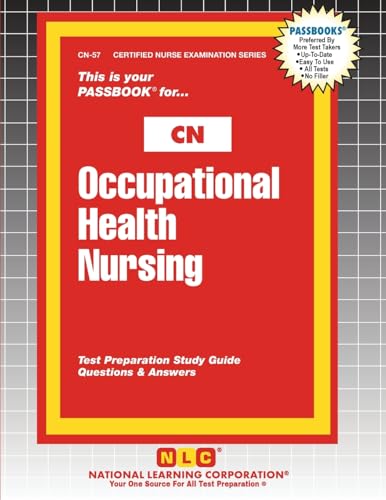 Occupational Health Nursing (Certified Nurse Examination)