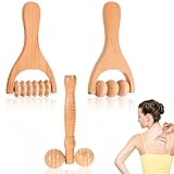 Kit Completo De Maderoterapia Contra La Celulitis, 3 Piezas Palpado Y...