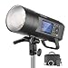 Produktbild Neewer AD400Pro 400W GN72 Außenblitzgerät Batteriebetriebenes Monolight mit TTL-HSS-2,4-GHz-N-Funkfernbedienungssystem Bowens-Halterung 390 Vollleistungs-Pop 0,01-1 s Recyclingzeit